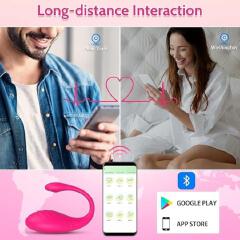 Vibrating Massage Tools for Date Night,Remote Control On Phone Pantie vibratiers Small Wireless Massager Toy for Adult