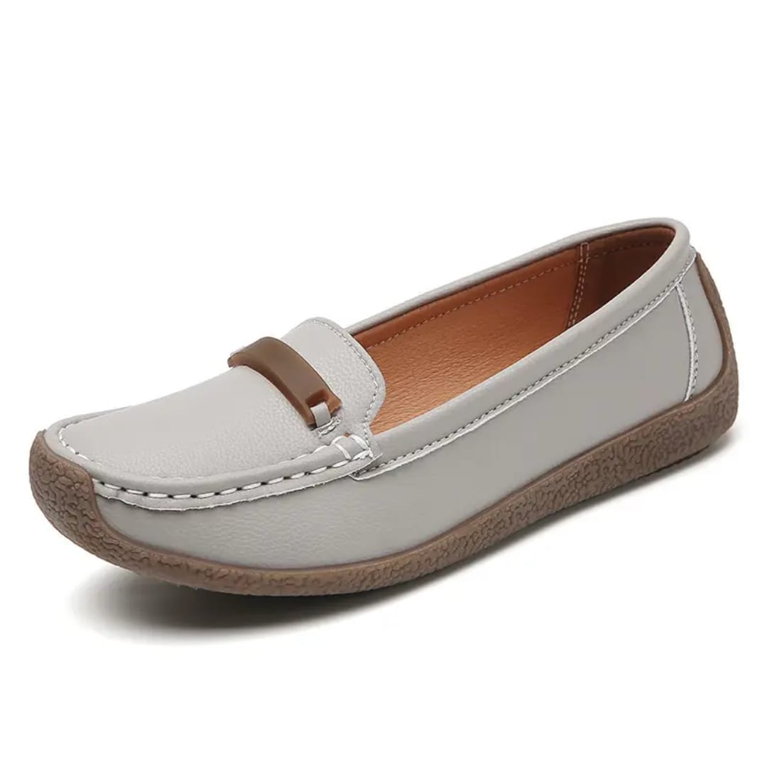 ⚡️Loafers LADIES ORIGINAL FLATS🥾WOMENS CLASSIC LEATHER FLATS BEST IN LONG WALKING AND LIGHT ACTIVITIES🥰😍high quality ladies/women water proof flats dancing shoes👟very cute as pictured/classy🔥🥰😍