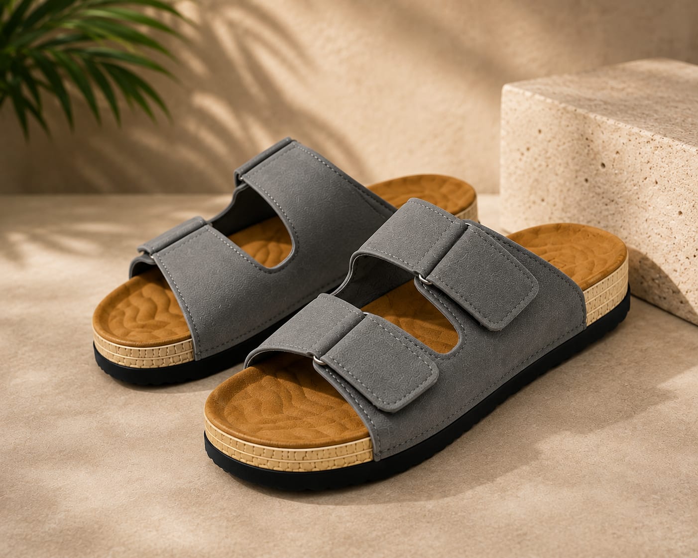 ⚡PROMOTION🔥MENS SUMMER SHOES⚡ High Quality leather summer sandals ⚡all time wearing fashioned MEN classic open toe shoes❤‍🔥wash and wear sandals🔥Easy brown / black and very cute as in picture🥰