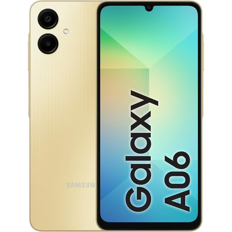 LIMITED OFFER!! Samsung Galaxy A06: | 6.7-Inch IPS LCD Display | 4GB RAM+64GB Storage | 5000mAh Battery | 50MP Rear & 8MP Selfie Camera | Android 14 | Dual SIM+WiFi | Bluetooth | - Tablets