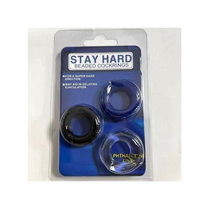 Ejaculation Delay Cock Rings Strong Erection Delay Ejaculation Stay Hard Penis Rings Last Longer Sex Toy For Men - image 5