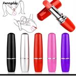 Silent Vibrating Portable Dildo Lipstick Vibrator Sex Toys For Woman G Spot Massage Privacy Bullet Clitoris Massage Mini AV Vibrator Woman Masturbator - image 6