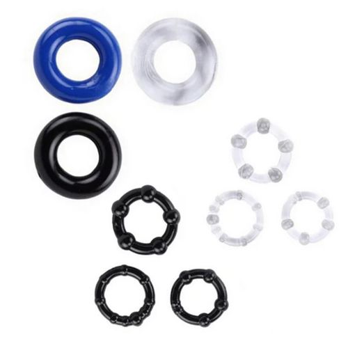 Ejaculation Delay Cock Rings Strong Erection Delay Ejaculation Stay Hard Penis Rings Last Longer Sex Toy For Men - image 2