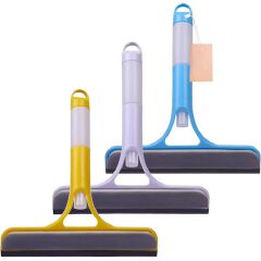 3 in 1 Window Cleaning Tool Brush,Multifunctional Window Glass Cleaning Brush,Double Sided Water Spray Squeegee for Cleaning Shower Doors,Mirrors,Windows,Etc