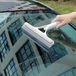 3 in 1 Window Cleaning Tool Brush,Multifunctional Window Glass Cleaning Brush,Double Sided Water Spray Squeegee for Cleaning Shower Doors,Mirrors,Windows,Etc
