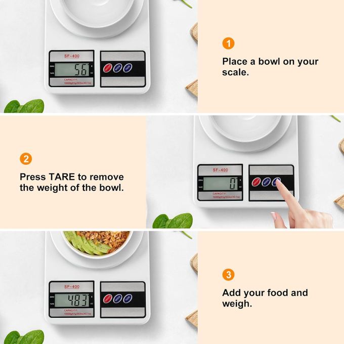 Digital Food Scale 10kg/1g, High-Precision Kitchen Scale for Cooking Baking Meal Prep, Accurate LCD Display, Waterproof ABS Design
Flash Sales
