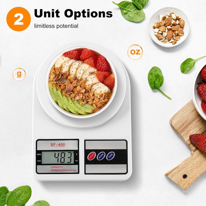 Digital Food Scale 10kg/1g, High-Precision Kitchen Scale for Cooking Baking Meal Prep, Accurate LCD Display, Waterproof ABS Design
Flash Sales