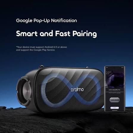 oraimo SpaceBox Pro 80W Karaoke-Support Wireless Speaker + Free Shoulder Strap Included