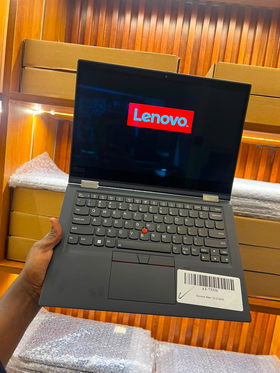 Lenovo Thinkpad X13 Yoga x360 core i5 16GB RAM 256GB SSD 10th generation Quad core 13.3 Inches FHD Touch windows 11 pro, HD Camera, HDMI, USB Type C, Stylus Pen convertible 2 in 1 Refurbished laptop