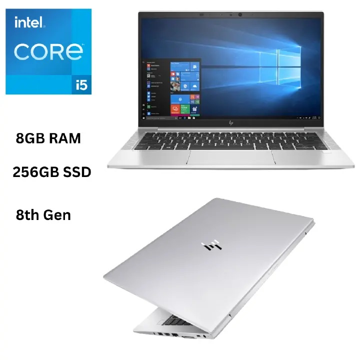 OFFER Refurbished HP EliteBook 840 G5 Core i5 8GB RAM 256GB SSD 8th Gen 14-inch Full HD 1.6GHz up to 3.9GHz Quad Core Processor Windows 11 MS Office 2021 HDMI Webcam Ultra Slim Laptop + FREE BAG