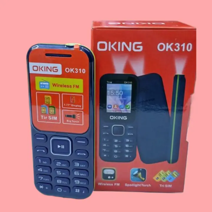 [OFFER] OKING OK310 32.0 MB of RAM 2 Mini Sim WITH TORCH 1.77 inch dispaly Oking 310 kabambe katululu 1000mAh feature button phone featured phones