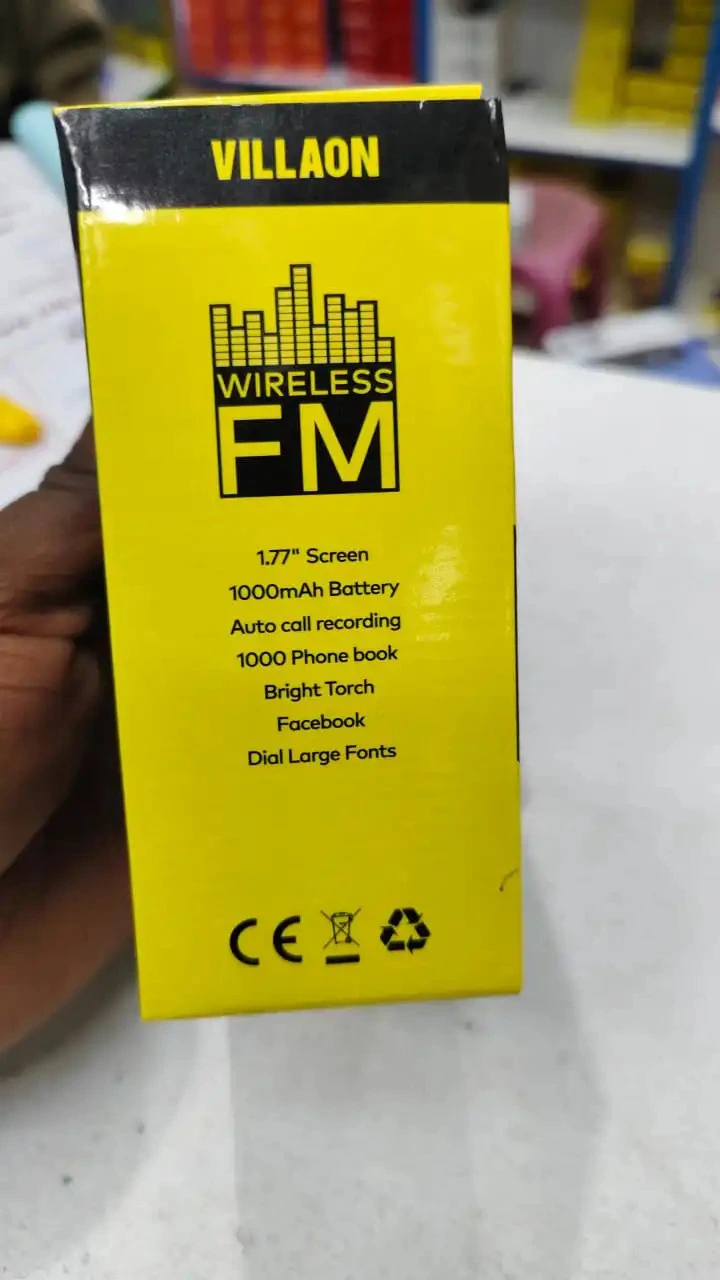 [NEW ARRIVALS!!]VILLAON V105 ,1.77 INCH DISPLAY ,1000mAh BATTERY KATULULU/KABAMBE/MULIKA MWIZI PHONE , without camera, WITH TORCH, WIRELESS FM RADIO, FACEBOOK Dual sim -FEATURED PHONE