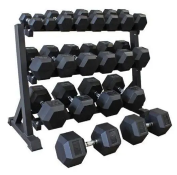 5KG[2.5 by 2.5], 10kg5 by 5 kg][ AND 20KGS[10kg by 10kg] Dumbbells - Hexagonal Dumbell Body Building Gym/ Home Work Out Weights ( A Pair)