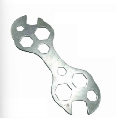 Cycling Portable Multitool Wrench 8-17mm Hex Multihole Screw Wrench Spanner Bicycle Repair Hand Tools Cycle Bike Repair Tool