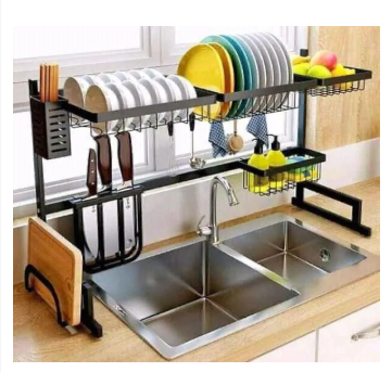 ✨ Over The Sink Dish Drainer ✨ 👼 Strong & Heavy Duty Design 👩‍🎓 Upgrade your kitchen organization with this modern Over the Sink Dish Drainer, designed to maximize space while keeping your kitchen
