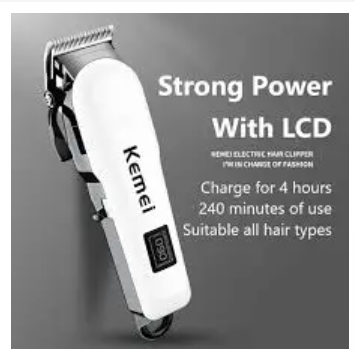 ELECTRIC SHAVER.NEW ARRIVALS BEST QUALITY Kemei Rechargeable Hair Shaver Clipper /Shaving Machine . Adopt stainless steel blade which is durable non-irritating trimming on even sensitive skin