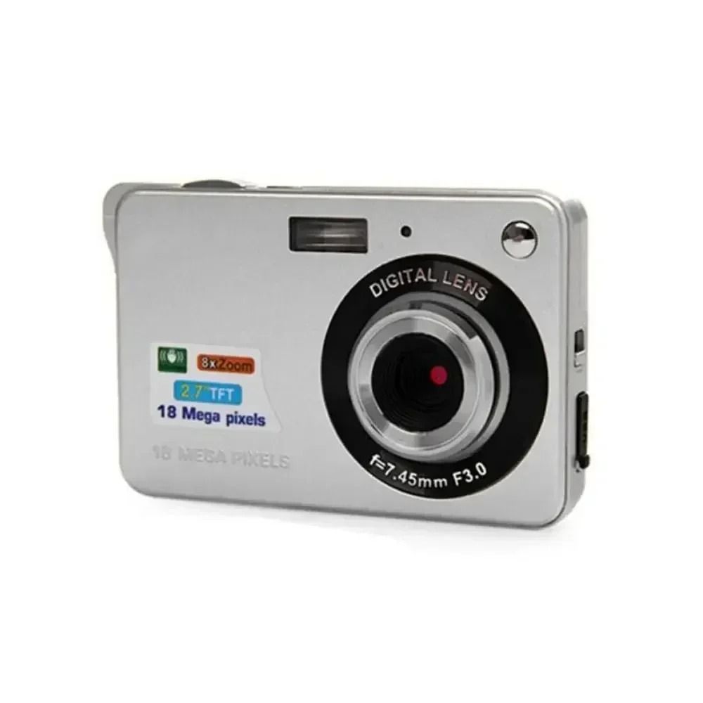【Bantu Box】K09   18 Mega Pixels LCD Rechargeable HD Digital Camera CCD Video Camera Outdoor Anti-Shake Support Sd Card Camcorder Photography