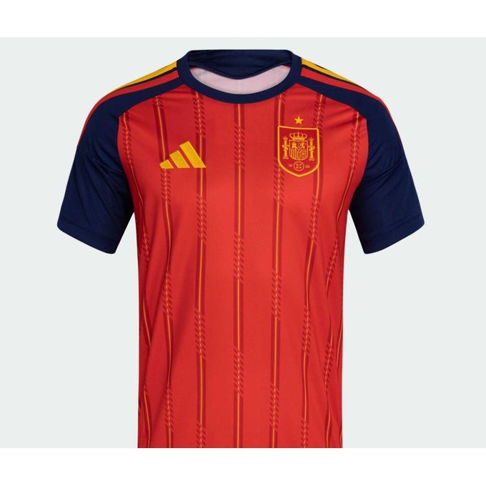 ❤️ FURIA ROJA ELITE • WORLD CUP 2026 🇪🇸 Spain Fan Jersey – Bold Red Football Kit ⚽ Breathable Sports Wear 🔥 Premium Replica Edition