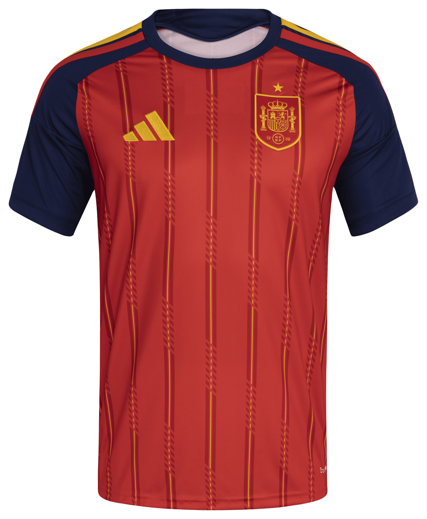 ❤️ FURIA ROJA ELITE • WORLD CUP 2026 🇪🇸 Spain Fan Jersey – Bold Red Football Kit ⚽ Breathable Sports Wear 🔥 Premium Replica Edition