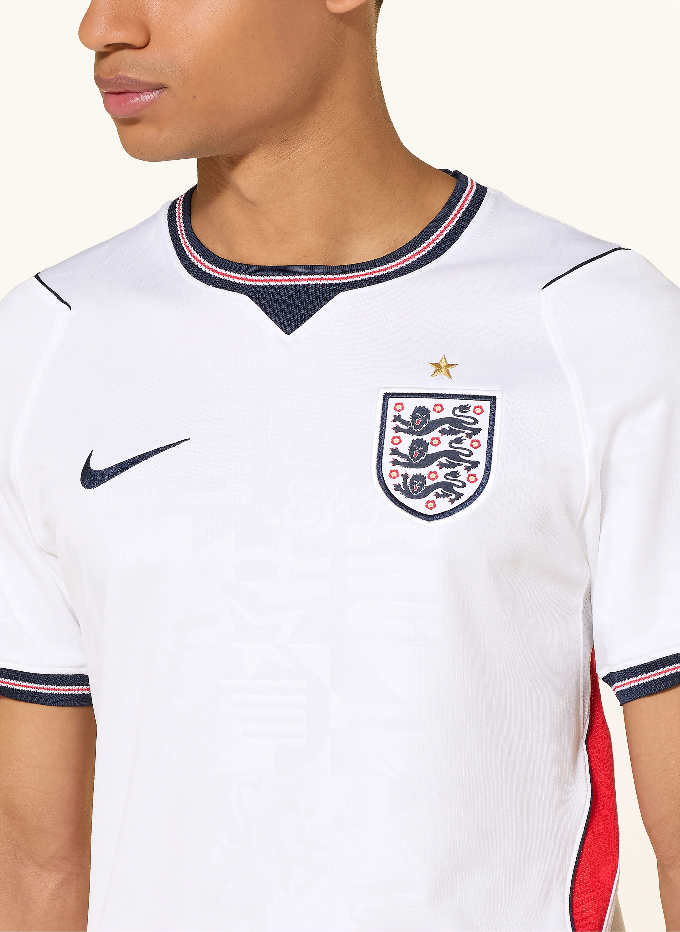 🦁 THREE LIONS CLASSIC • WORLD CUP 2026 🏴 England Fan Jersey – White Football Kit ⚽ Breathable Sports Wear 🔥 Premium Replica Edition