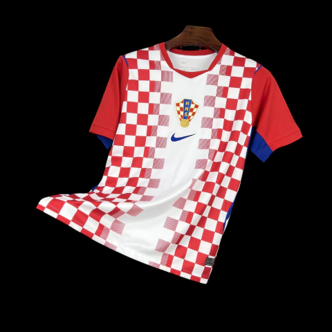 ❤️🤍 CHECKER LEGEND • WORLD CUP 2026 🇭🇷 Croatia Fan Jersey – Iconic Checkered Football Kit ⚽ Breathable Sports Wear 🔥 Premium Replica Edition