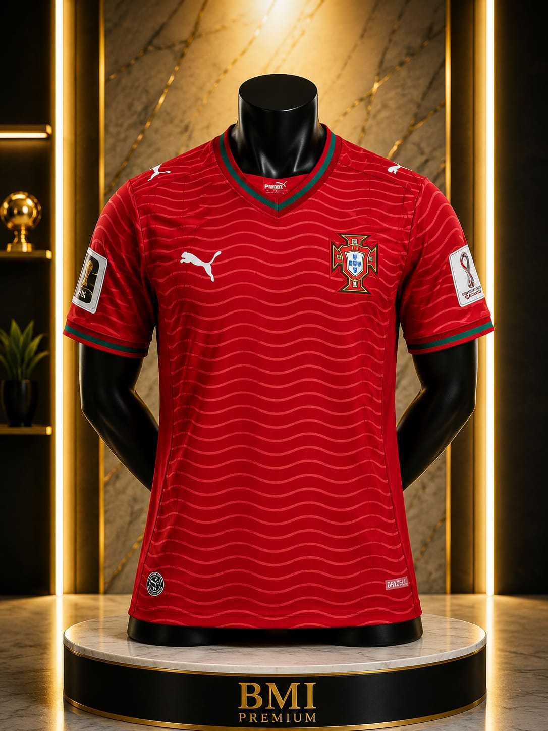 ❤️ RED PHOENIX • WORLD CUP 2026 🇵🇹 Portugal Fan Jersey – Bold Red Football Kit ⚽ Breathable Sports Wear 🔥 Premium Replica Edition
