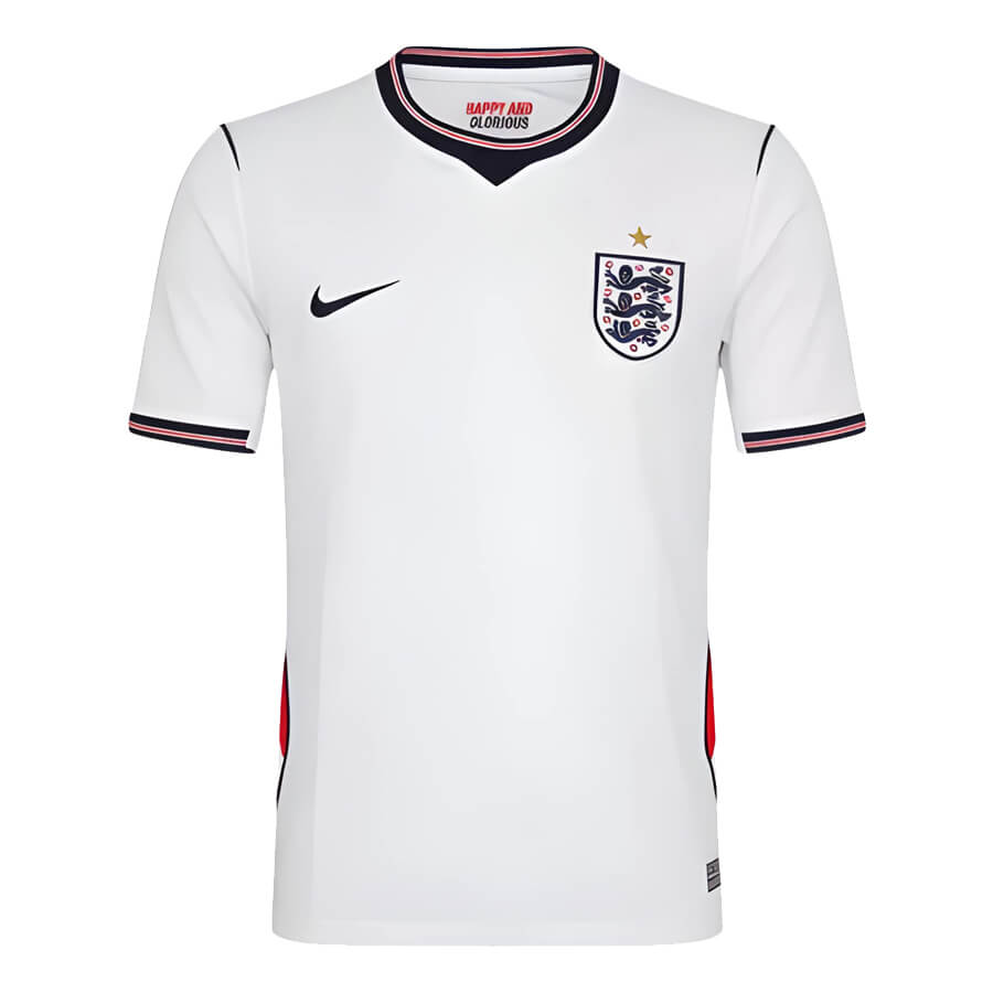 🦁 THREE LIONS CLASSIC • WORLD CUP 2026 🏴 England Fan Jersey – White Football Kit ⚽ Breathable Sports Wear 🔥 Premium Replica Edition