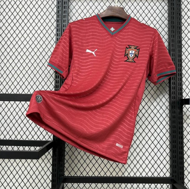 ❤️ RED PHOENIX • WORLD CUP 2026 🇵🇹 Portugal Fan Jersey – Bold Red Football Kit ⚽ Breathable Sports Wear 🔥 Premium Replica Edition