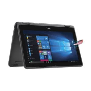 Refurbished Dell Latitude 3190 x360 Touchscreen Intel Pentium 8GB RAM 128GB SSD 12 Inch Refurbished Laptop With Windows 10 and Microsoft Office Installed Computer Notebook Refurbished Laptops