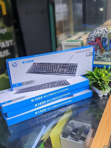 HP Wired Keyboard K1600. Chiclet-Style keyboard is quick and cofmy Full size keyboard. Genius keystrokes and 3 LED Indicators.
