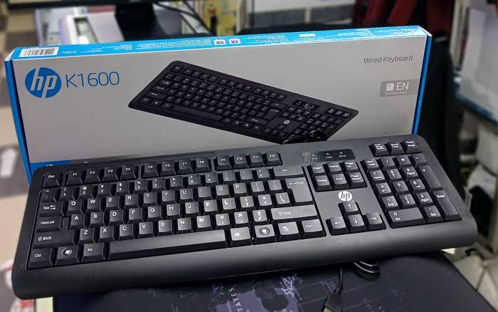 HP Wired Keyboard K1600. Chiclet-Style keyboard is quick and cofmy Full size keyboard. Genius keystrokes and 3 LED Indicators.