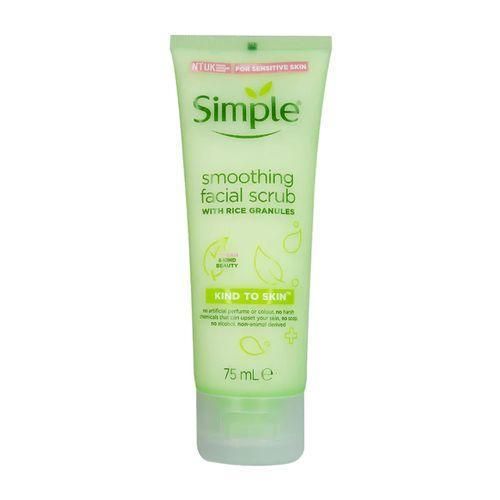 Simple Kind To Skin Smoothing Facial Scrub - (75ml)