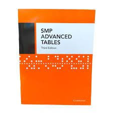 SMP Advanced Tables – Mathematics Formula & Statistical Reference Book for High School, KCSE Revision, A-Level, College & University Students