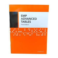 SMP Advanced Tables – Mathematics Formula & Statistical Reference Book for High School, KCSE Revision, A-Level, College & University Students