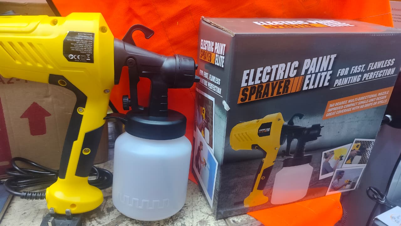 SG001-A 800ml LVLP Home Car Surface Paint DIY Electric Painting Machine 500W Portable Power Spray Gun Adjustable Pressure