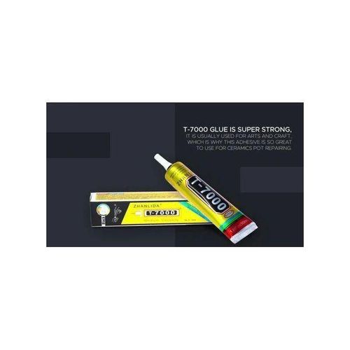 T7000 Multipurpose Adhesive For Phone Repair / DIY - 50ml Black phone repair glue T-7000 adhesive glue for phone screen re-attachment and repair