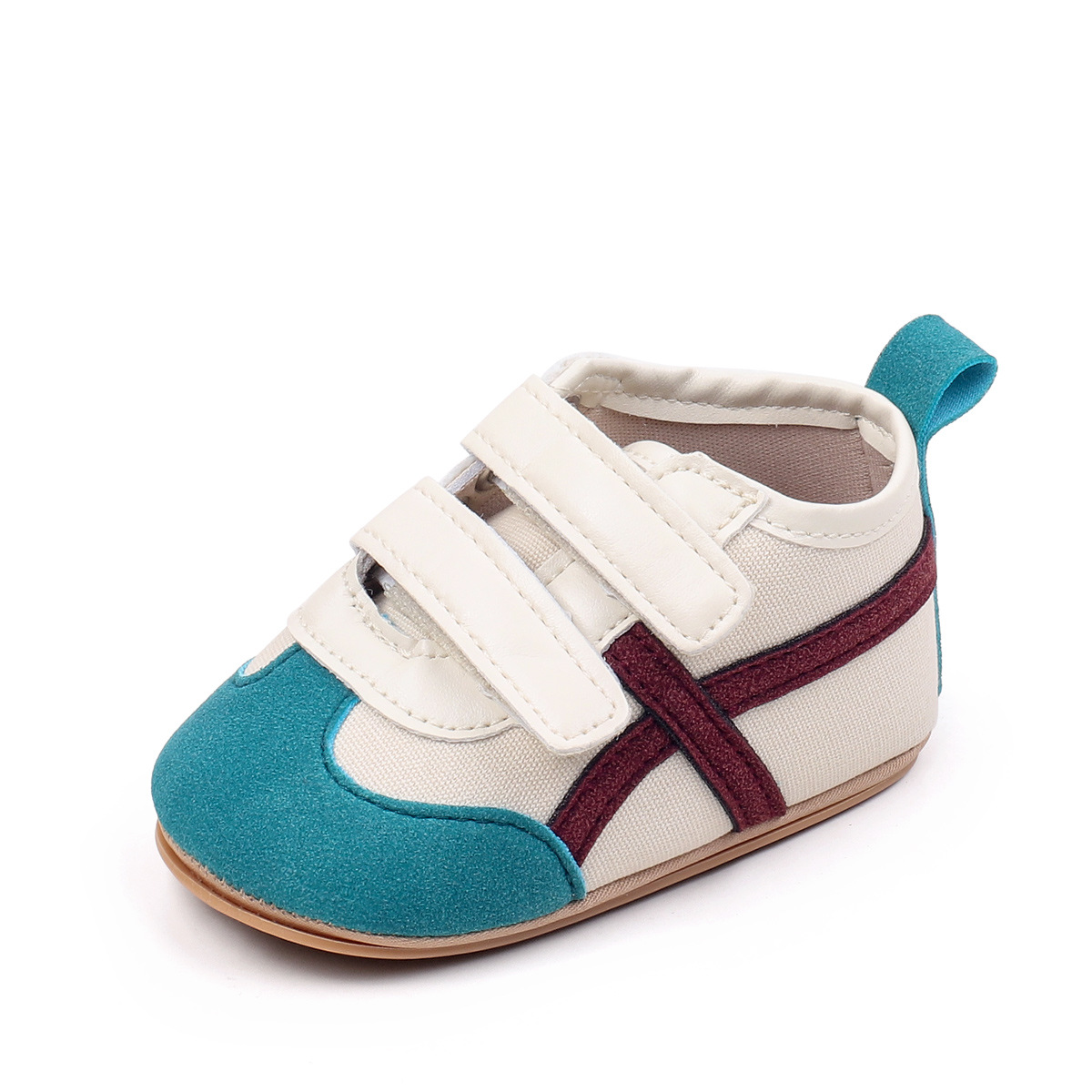 2026 Spring And Autumn New Sports Style Baby Boys And Girls First Walking Indoor Outdoor Causal Toddler Shoes With PVC Sole