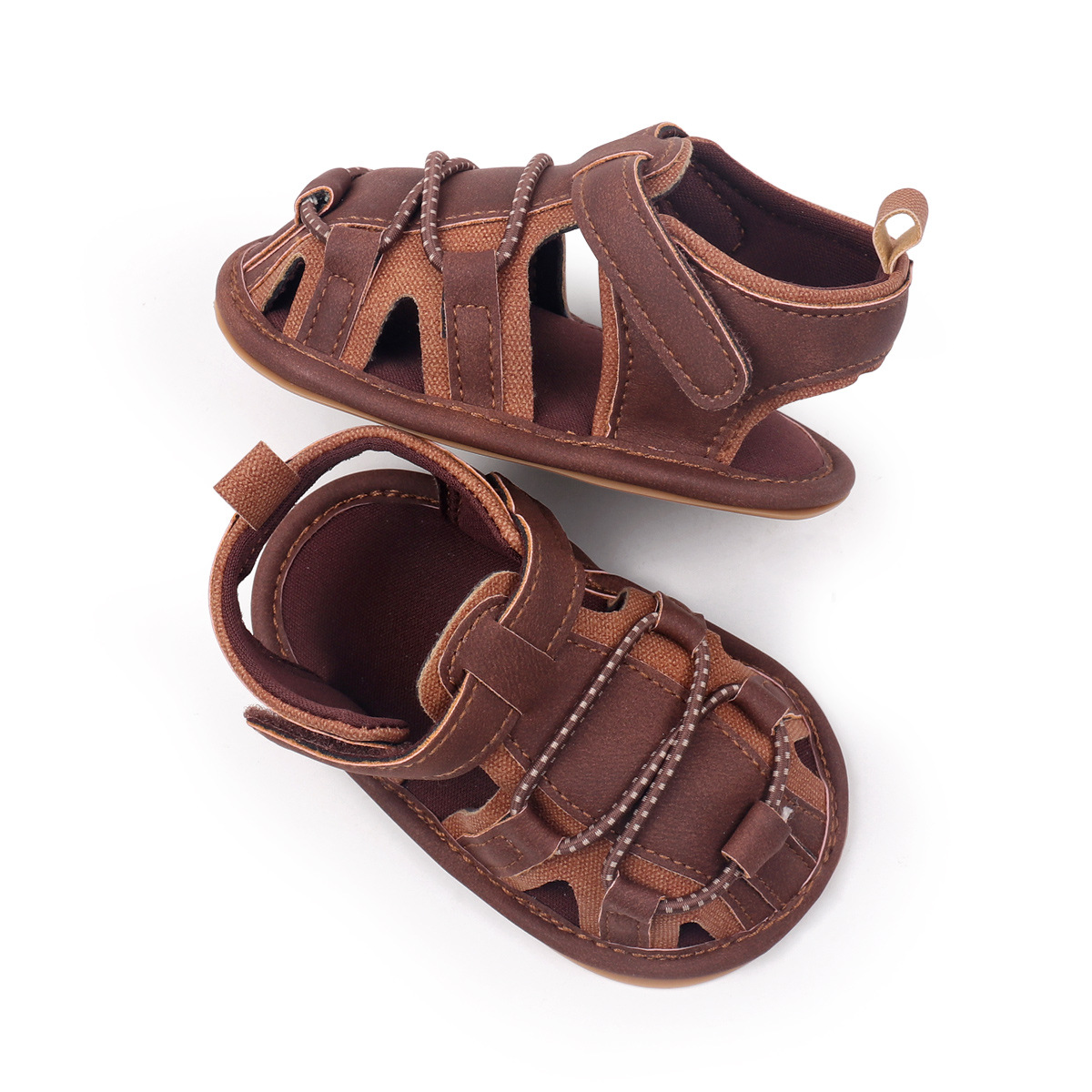 New Baby Shoes For Learning To Walk Spring And Summer Fashion Baby Shoes Soft Sole Anti-slip Sandals For Boys And Girls With Vel