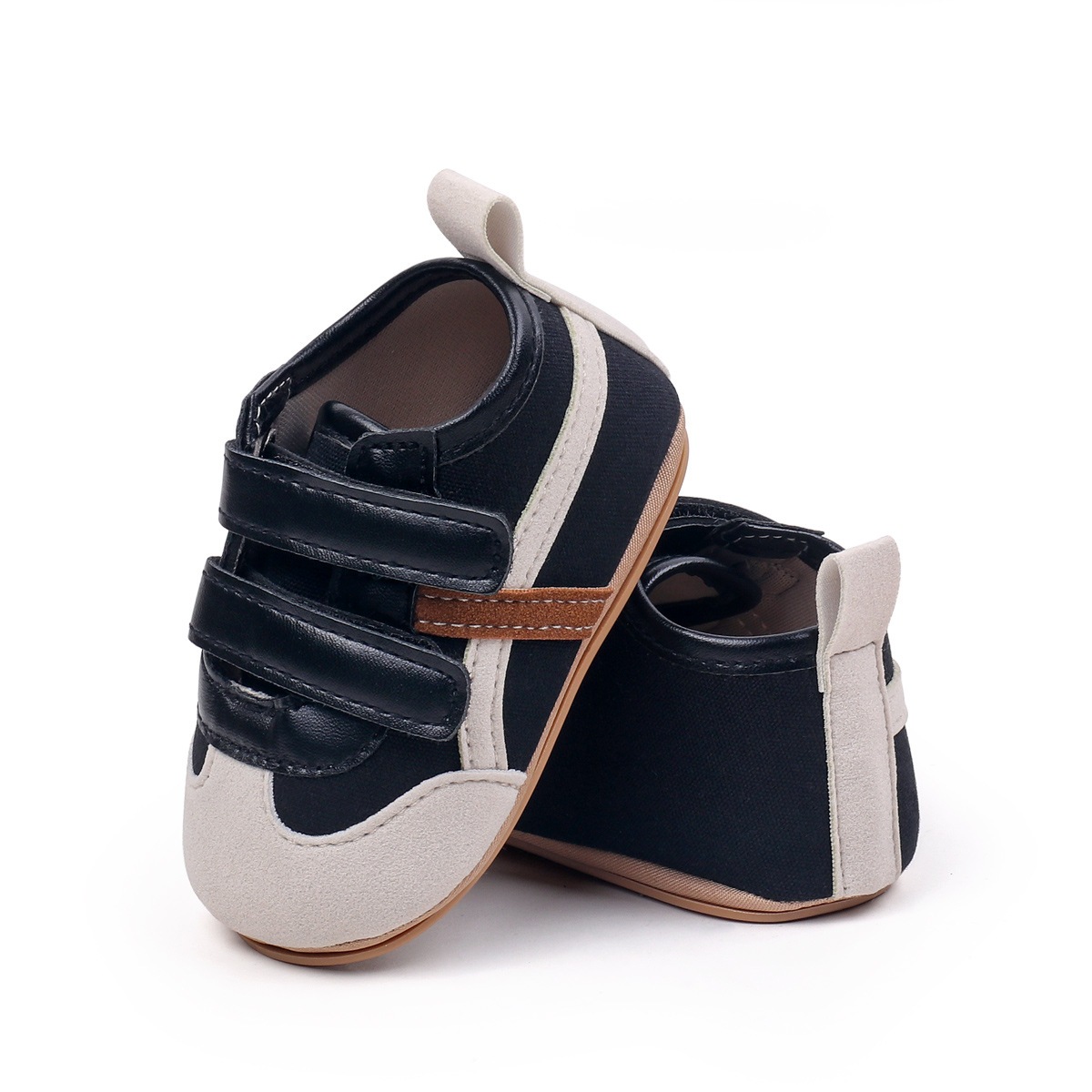 2026 Spring And Autumn New Sports Style Baby Boys And Girls First Walking Indoor Outdoor Causal Toddler Shoes With PVC Sole