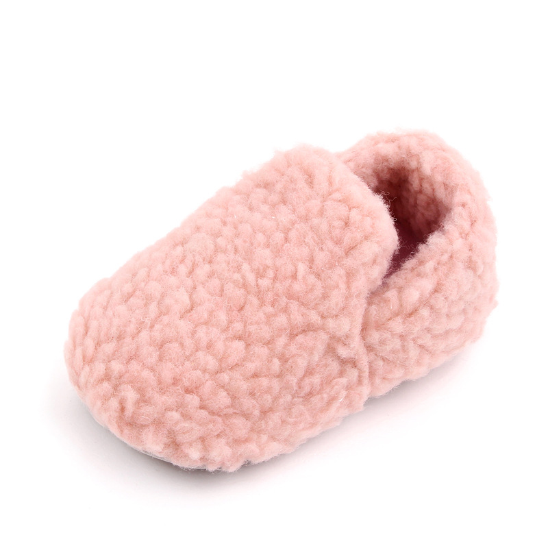 Baby Winter and Autumn Style Multiple Choices High Quality Soft Cotton Warm and Plush Toddler Shoes Anti-slip Sole Prewalking