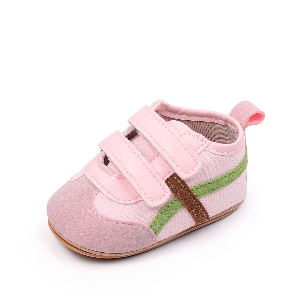 2026 Spring And Autumn New Sports Style Baby Boys And Girls First Walking Indoor Outdoor Causal Toddler Shoes With PVC Sole
