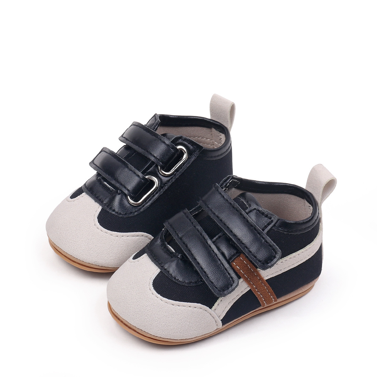 2026 Spring And Autumn New Sports Style Baby Boys And Girls First Walking Indoor Outdoor Causal Toddler Shoes With PVC Sole