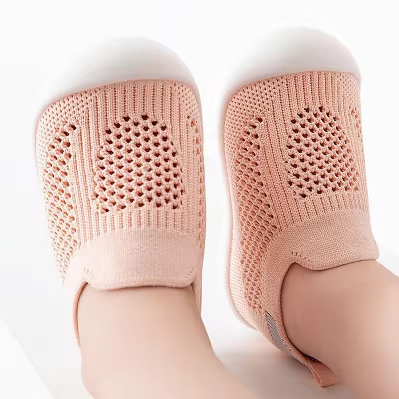 Spring Popular New Baby Shoes Mesh Knit Breathable Kid Girls Boys 0-3T Summer Slip-On Casual Sneakers Toddler Non-Skid Prewalker