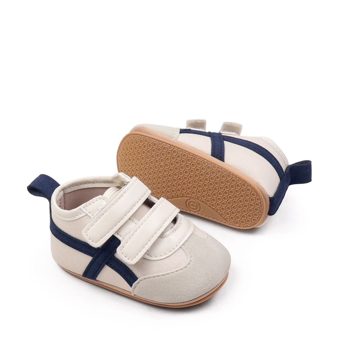 2026 Spring And Autumn New Sports Style Baby Boys And Girls First Walking Indoor Outdoor Causal Toddler Shoes With PVC Sole