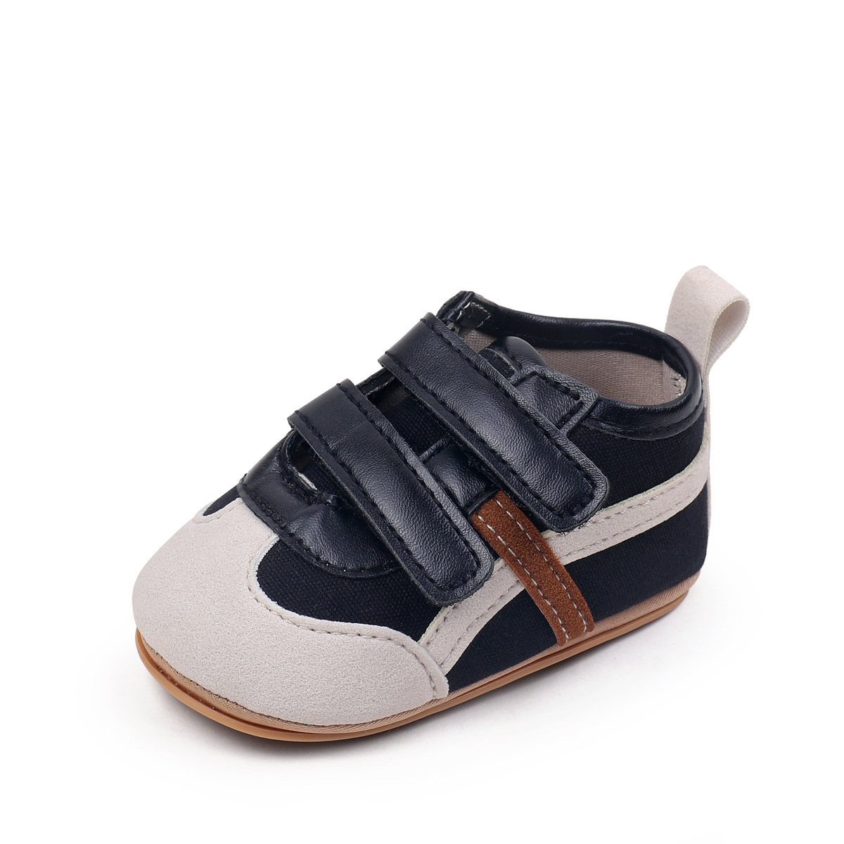 2026 Spring And Autumn New Sports Style Baby Boys And Girls First Walking Indoor Outdoor Causal Toddler Shoes With PVC Sole