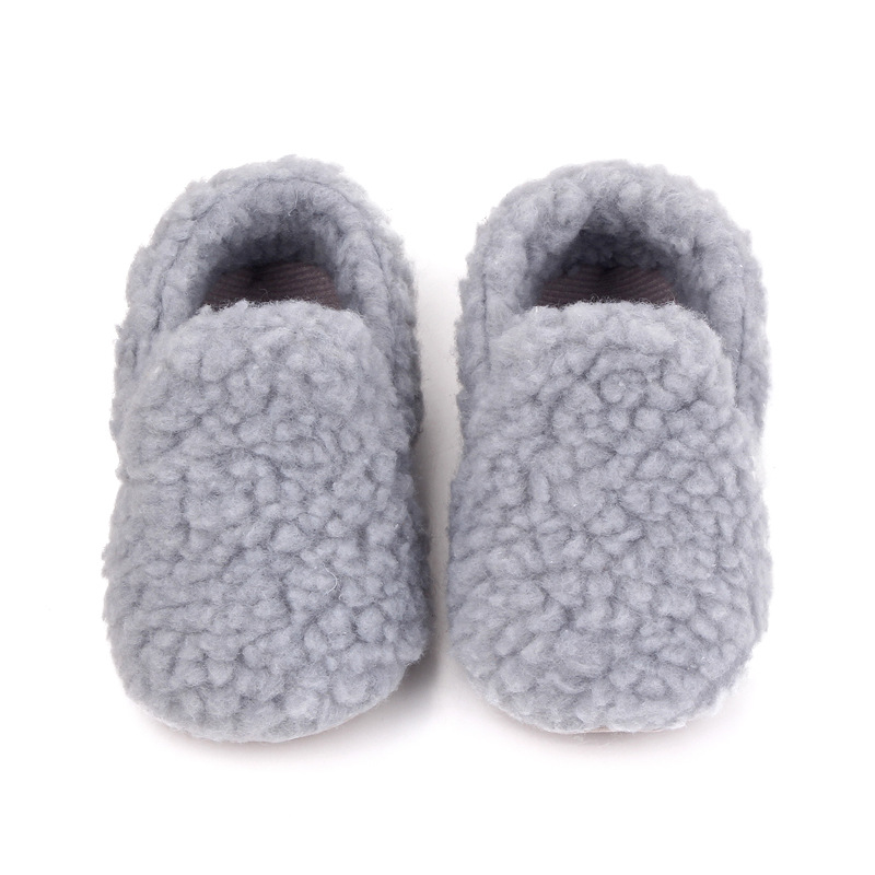 Baby Winter and Autumn Style Multiple Choices High Quality Soft Cotton Warm and Plush Toddler Shoes Anti-slip Sole Prewalking