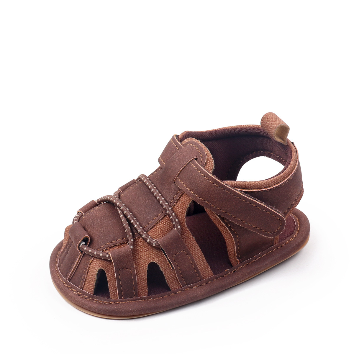 New Baby Shoes For Learning To Walk Spring And Summer Fashion Baby Shoes Soft Sole Anti-slip Sandals For Boys And Girls With Vel