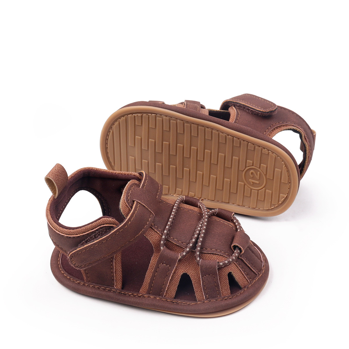 New Baby Shoes For Learning To Walk Spring And Summer Fashion Baby Shoes Soft Sole Anti-slip Sandals For Boys And Girls With Vel