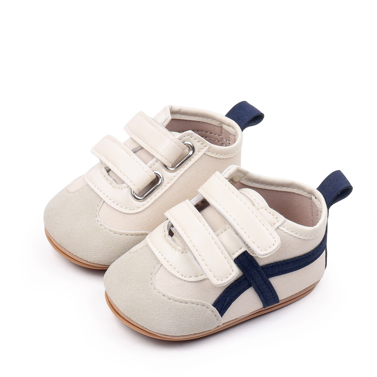 2026 Spring And Autumn New Sports Style Baby Boys And Girls First Walking Indoor Outdoor Causal Toddler Shoes With PVC Sole