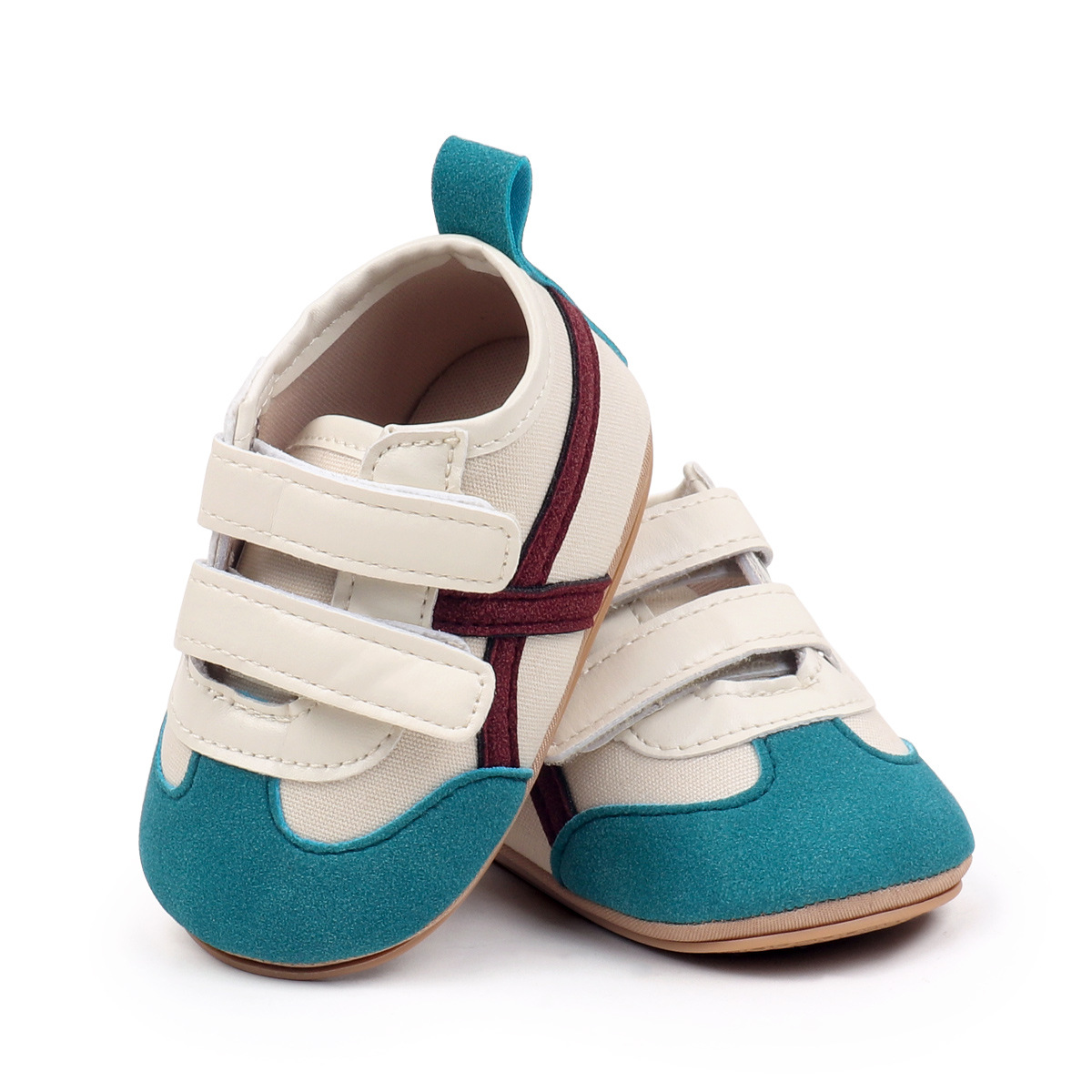 2026 Spring And Autumn New Sports Style Baby Boys And Girls First Walking Indoor Outdoor Causal Toddler Shoes With PVC Sole